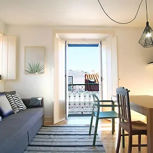 Apartment Bh4e-3br With View In Heart Of Bairro Alto - Bright, Lisbon